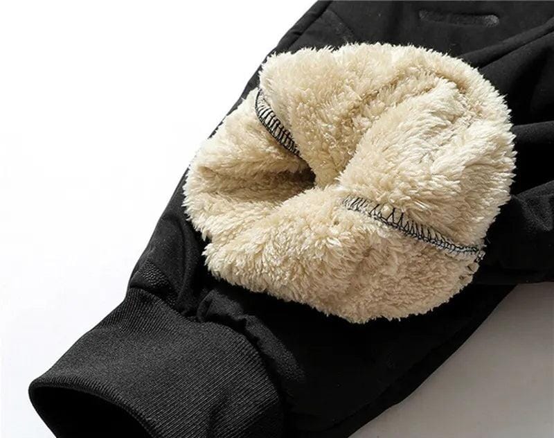 Men's Winter Pants with Velvet Lining