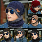 Men's Winter Set: Hat and Scarf