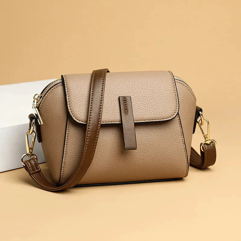Millena Leather Shoulder Bag