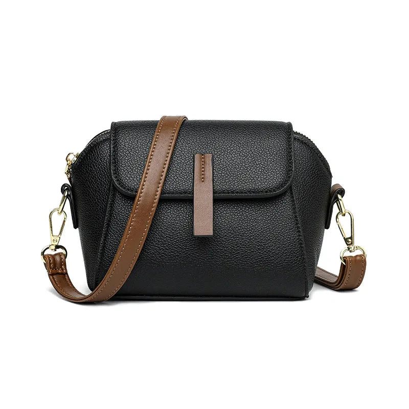 Millena Leather Shoulder Bag