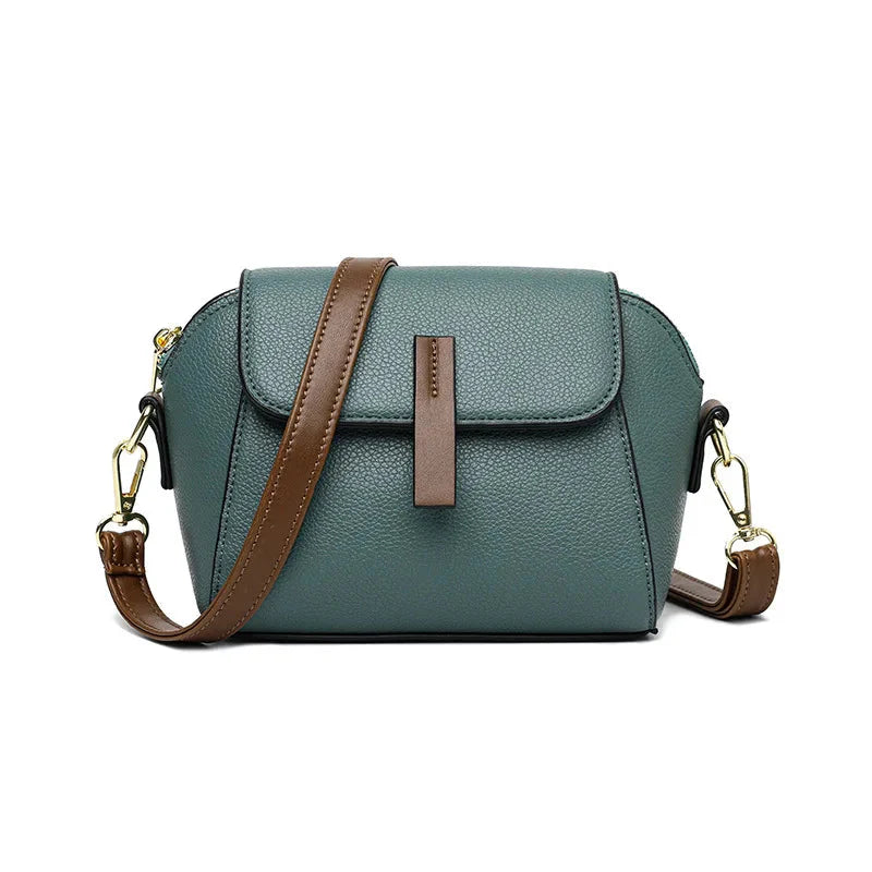 Millena Leather Shoulder Bag