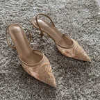 Miralène – Elegant Embroidered Heels