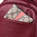 Multifunctional Women's Leather Backpack Allessa