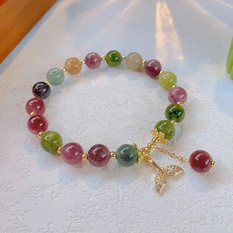 Mystic Earth – Multicolor Gemstone Bracelet for Women