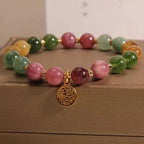 Mystic Earth – Multicolor Gemstone Bracelet for Women