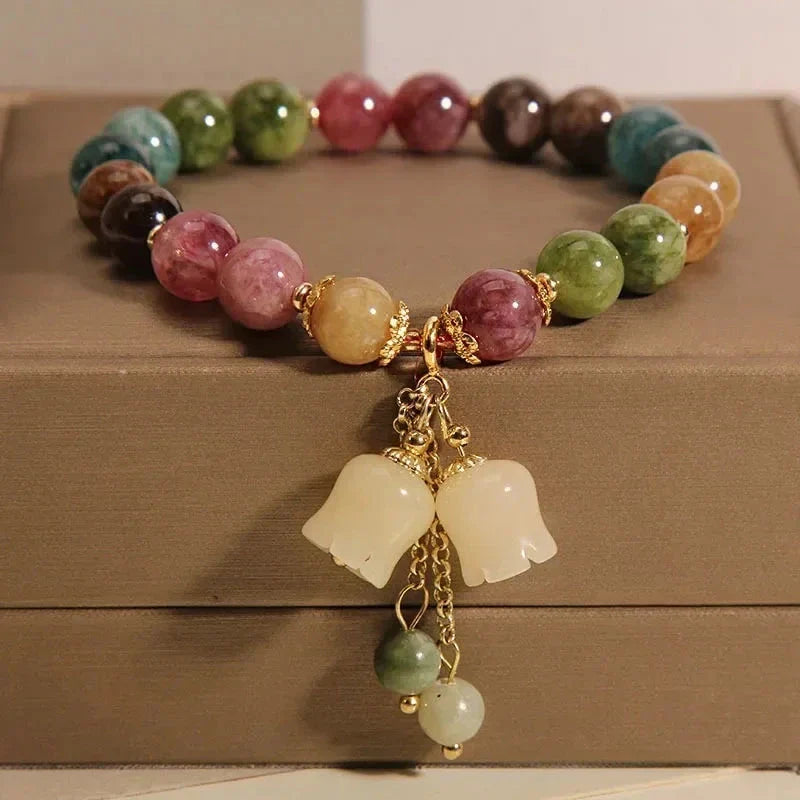 Mystic Earth – Multicolor Gemstone Bracelet for Women