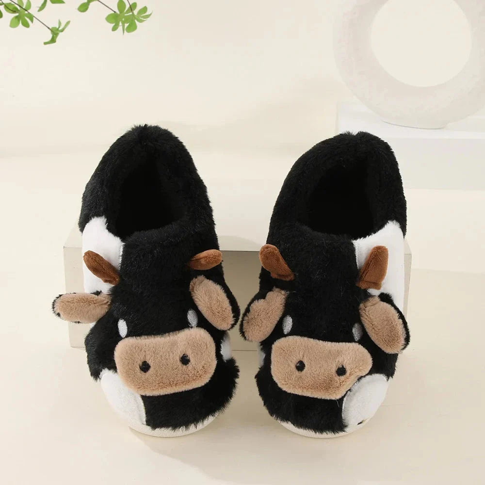 MooHugs – Plush Slippers for Winter