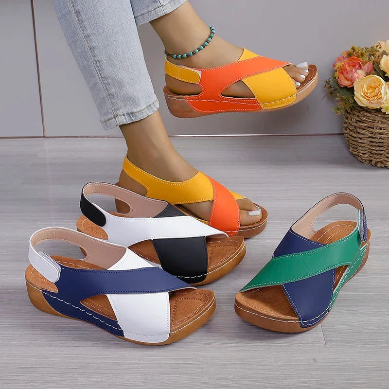 Zenya Dash — Platform Wedge Sandals