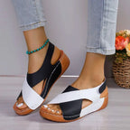 Zenya Dash — Platform Wedge Sandals