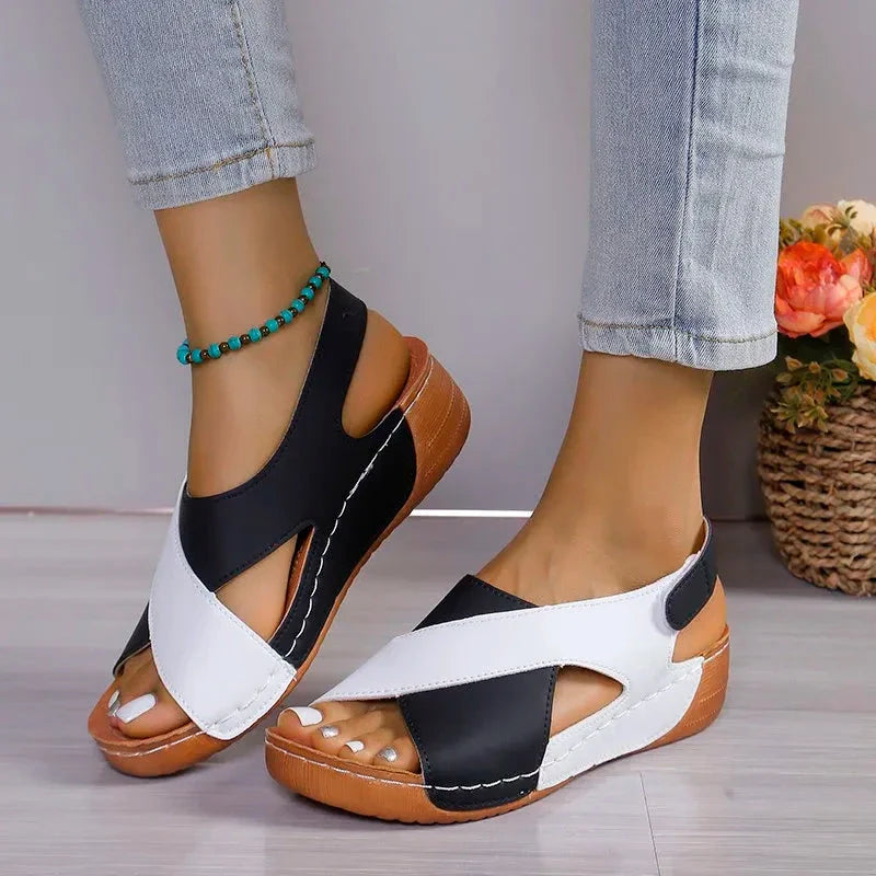 Zenya Dash — Platform Wedge Sandals