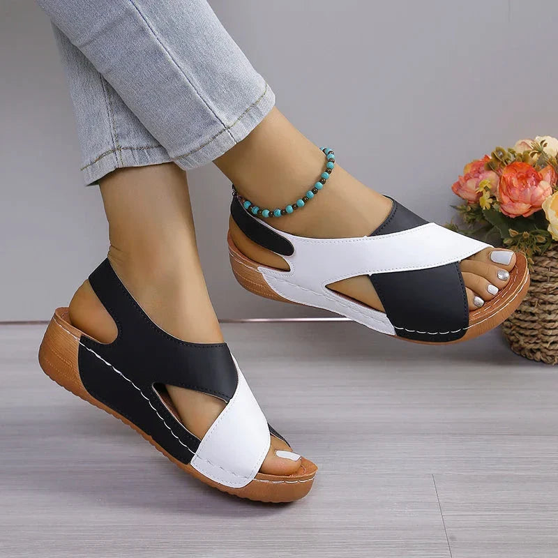 Zenya Dash — Platform Wedge Sandals