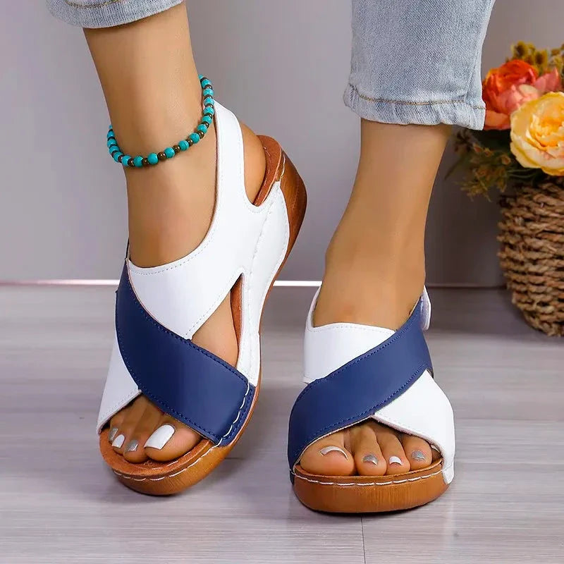Zenya Dash — Platform Wedge Sandals