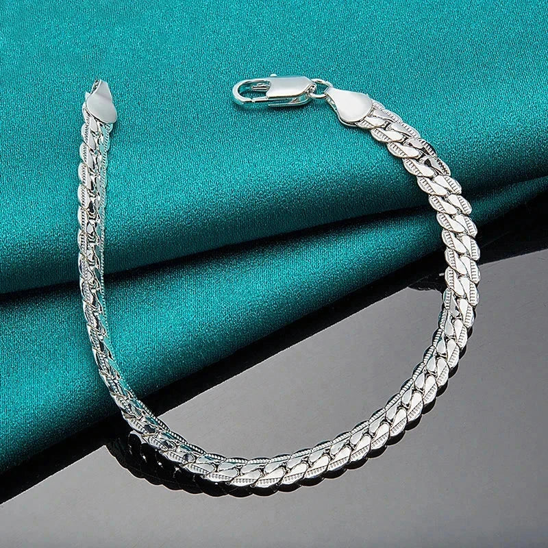 Noble Elegance – Luxury Bracelet in 925 Silver