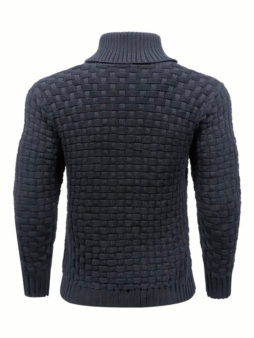 Nordic Elegance Knitted Men's Sweater