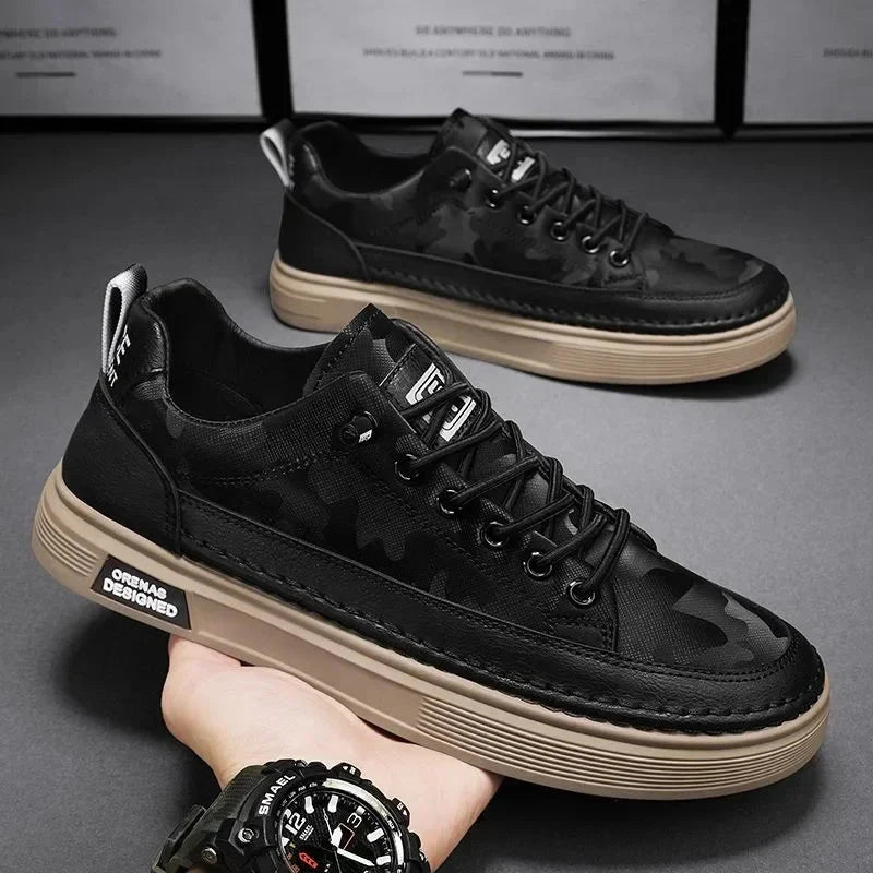 Orena Versatile Casual Leather Men's Shoes