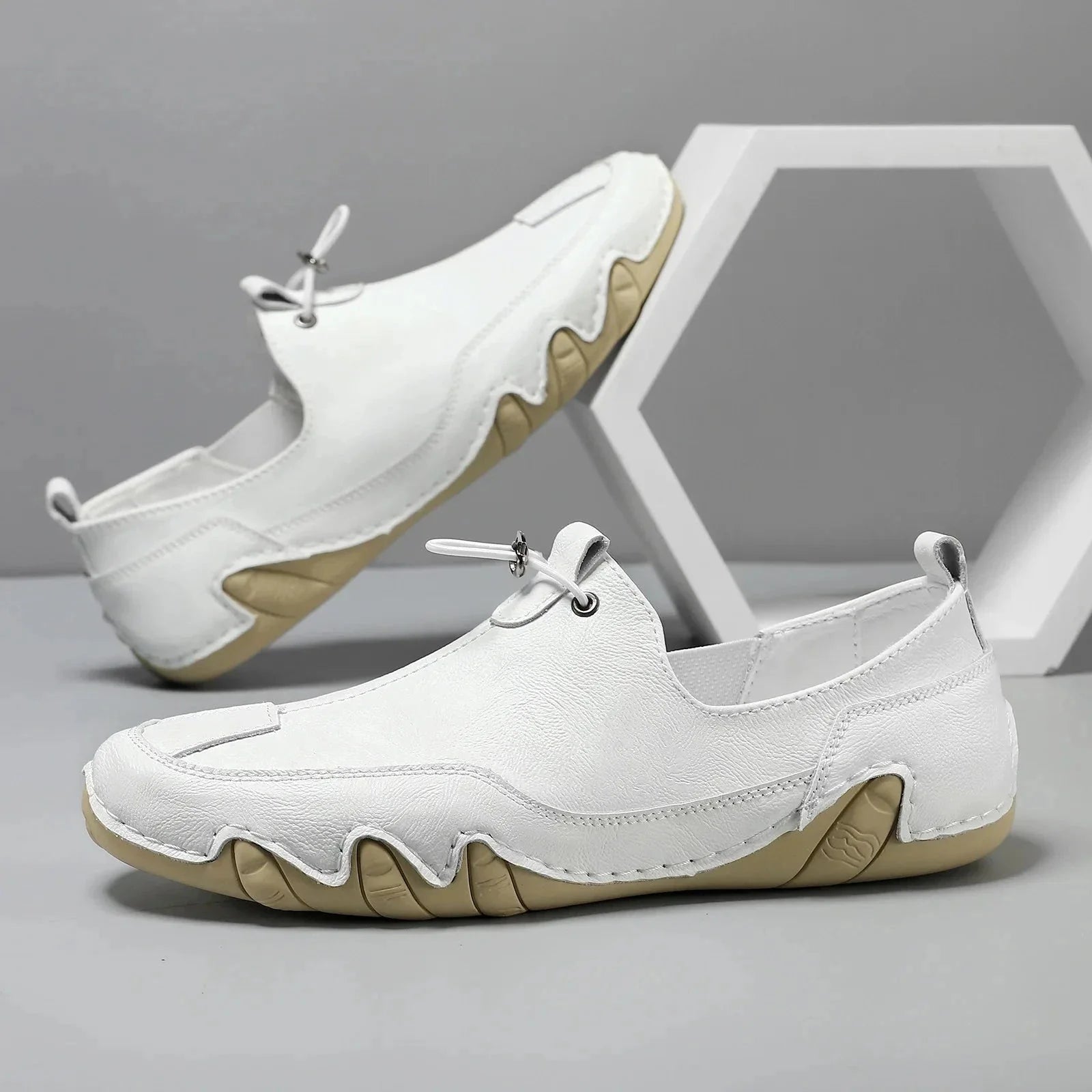 Orion Lumos Leather Casual Men’s Sneakers