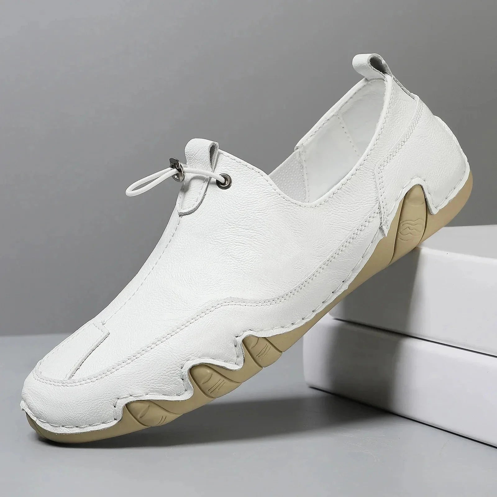 Orion Lumos Leather Casual Men’s Sneakers