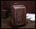 Premium Leather Backpack NomadTrail