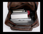Premium Leather Backpack NomadTrail