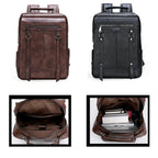 Premium Leather Backpack NomadTrail