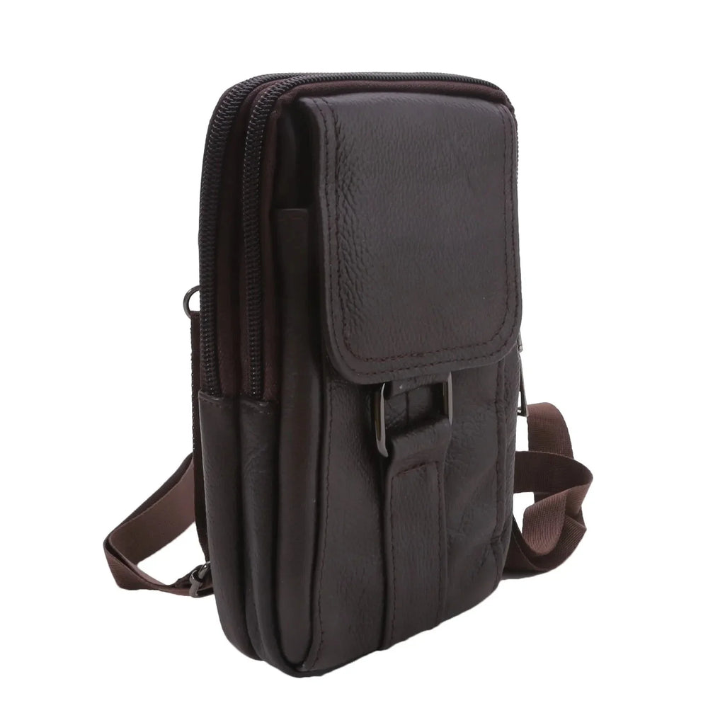 Premium Leather Waist Bag Maverick