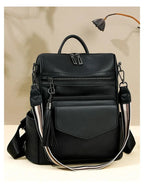 Premium Leather Women's Backpack with Gift Bag