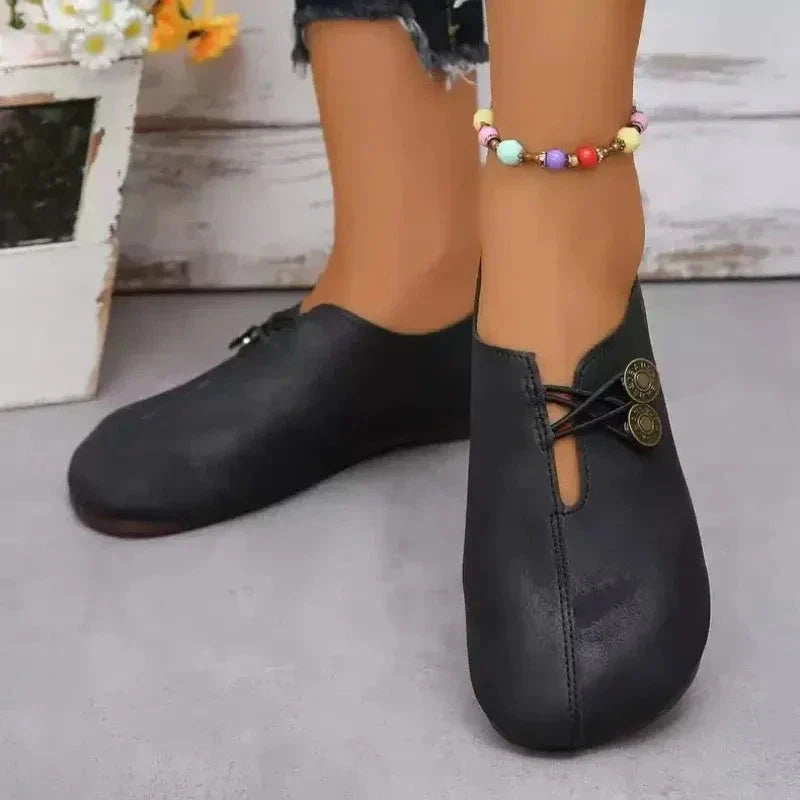 Belle Tessara – Retro-Style Women's Flats