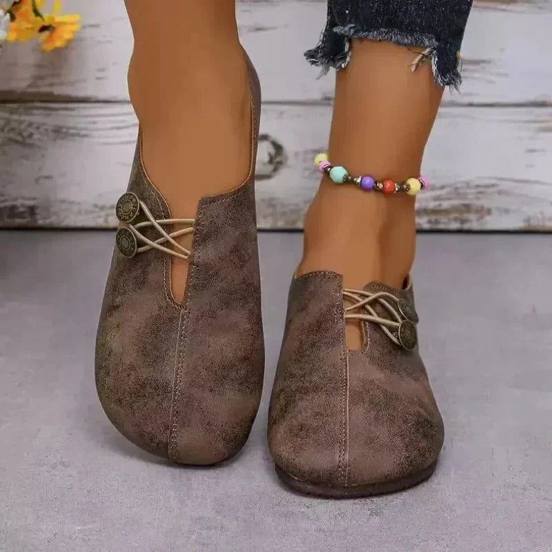 Belle Tessara – Retro-Style Women's Flats