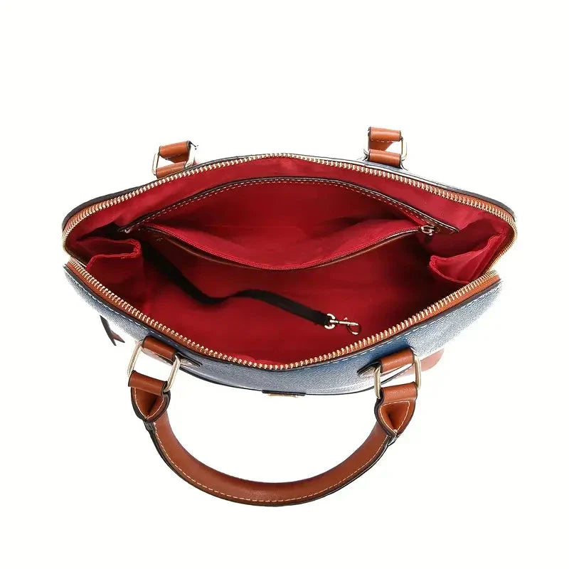 Retro Women's Leather Bag - Helena Classic