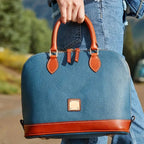 Retro Women's Leather Bag - Helena Classic