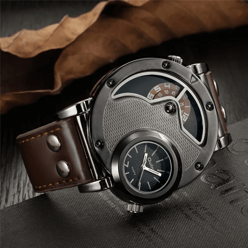 Rogue Men's Leather Watch