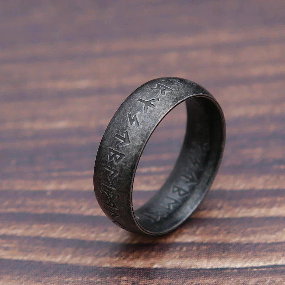 Runethor – Retro Stainless Steel Ring