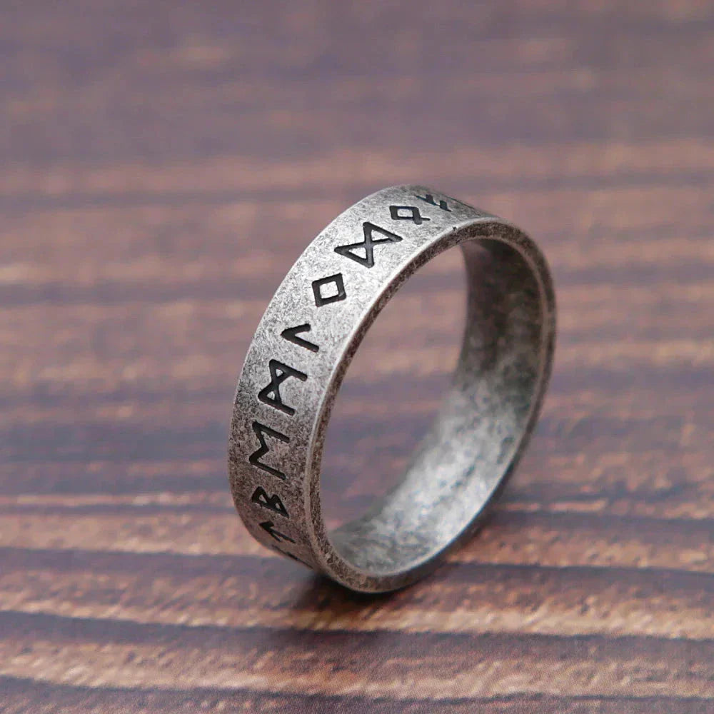 Runethor – Retro Stainless Steel Ring