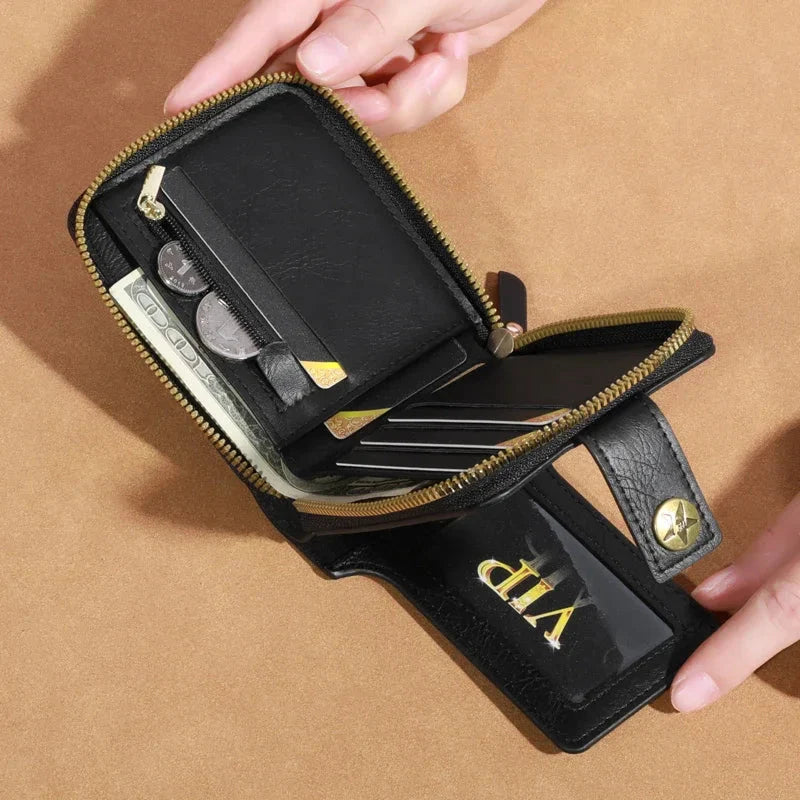 Rustic Men's Leather Wallet