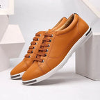 SANTORI LEATHER CASUAL SNEAKERS