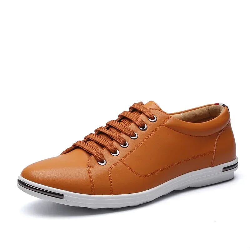 SANTORI LEATHER CASUAL SNEAKERS
