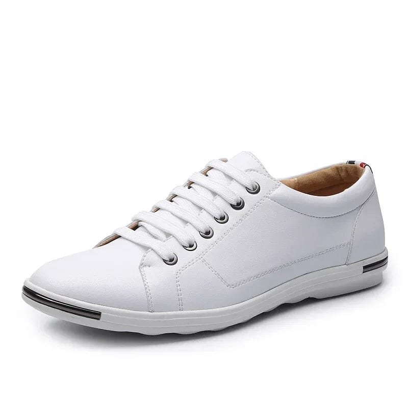SANTORI LEATHER CASUAL SNEAKERS