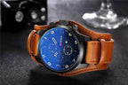 Sebastian Curren Leather Watch