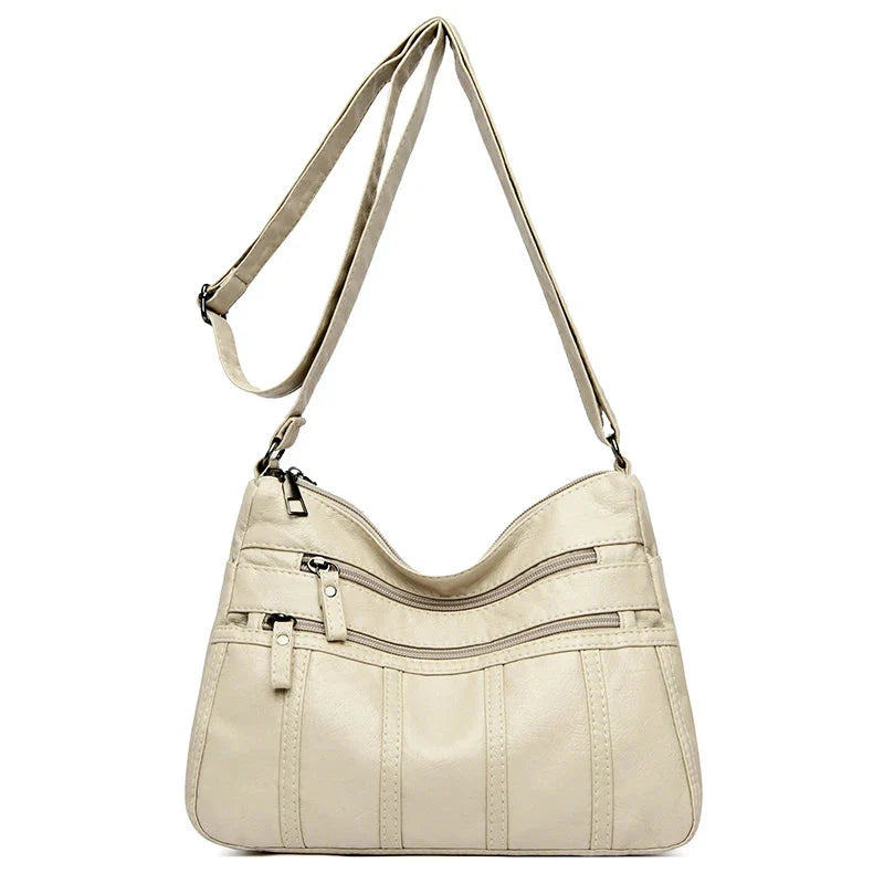 Serena Soft Leather Crossbody Bag