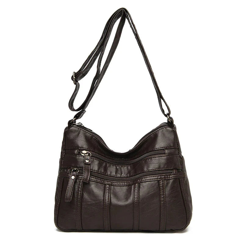 Serena Soft Leather Crossbody Bag