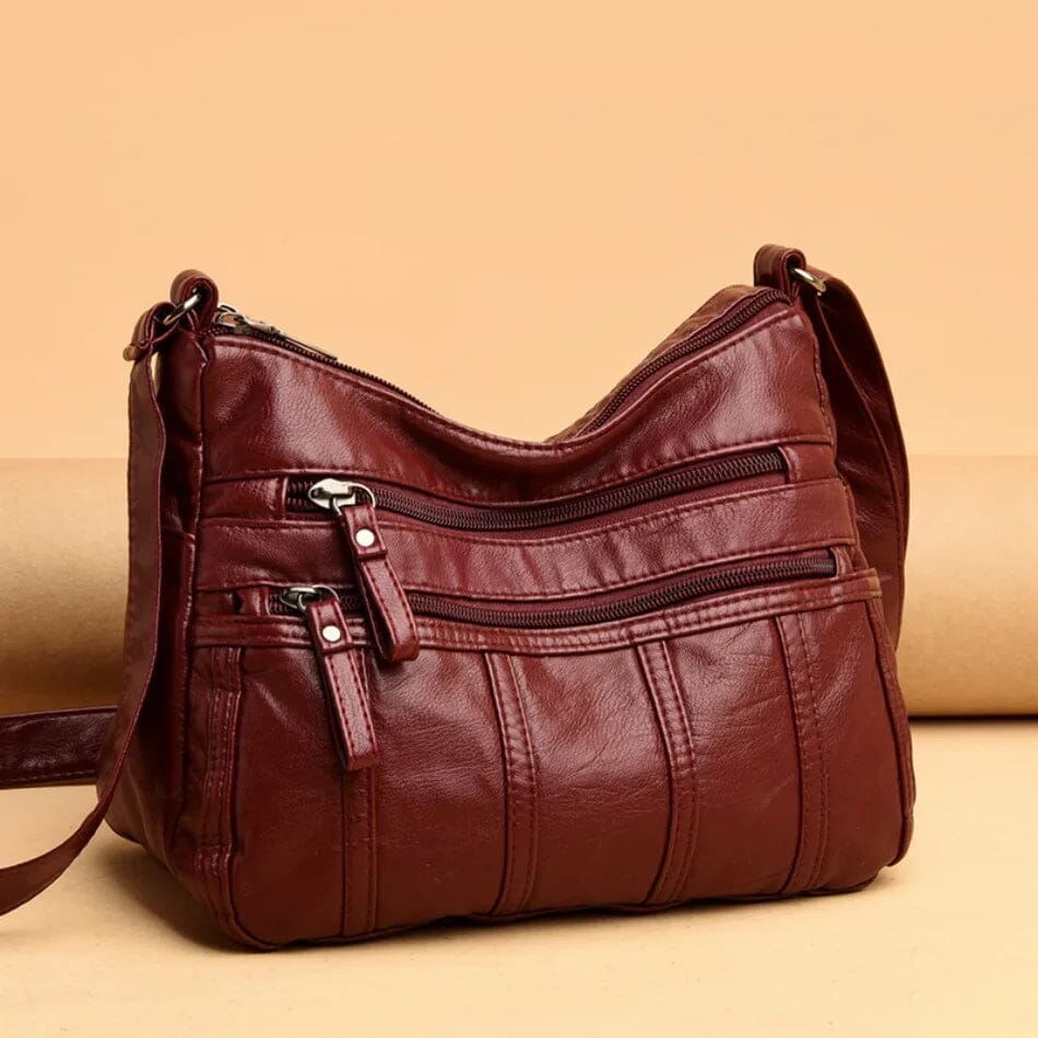 Serena Soft Leather Crossbody Bag