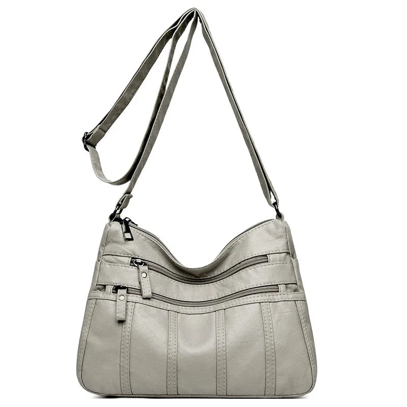 Serena Soft Leather Crossbody Bag