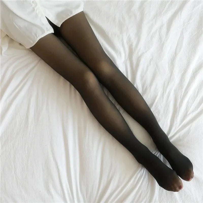 Winter Fleece Lined Women's Tights