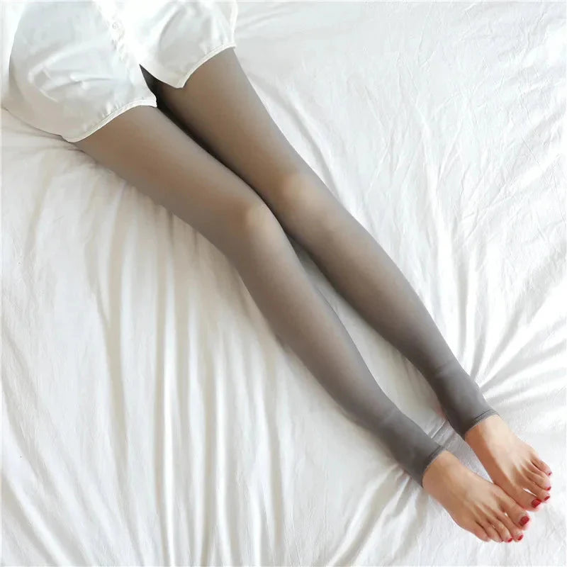 Winter Fleece Lined Women's Tights