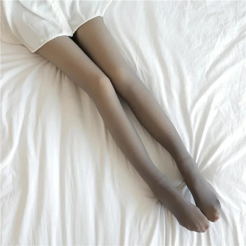 Winter Fleece Lined Women's Tights