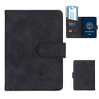 SkyVault Passport Holder in Leather – Elegant & Functional