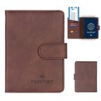 SkyVault Passport Holder in Leather – Elegant & Functional
