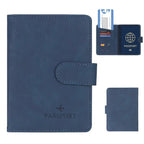 SkyVault Passport Holder in Leather – Elegant & Functional