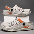 StepFlow Men's Breathable Slip-On Clogs