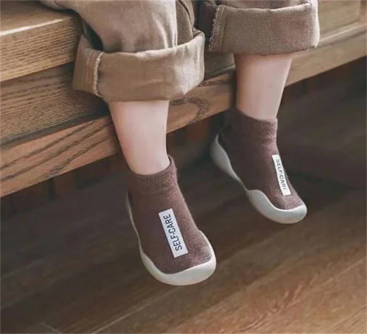 SoftStride Non-Slip Baby Sock Shoes